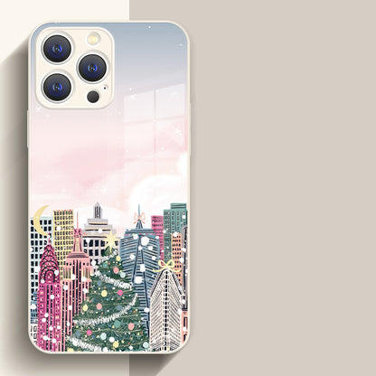 Winter Miracle: Cozy Christmas-themed Phone Case