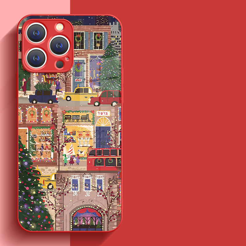 Winter Miracle: Cozy Christmas-themed Phone Case