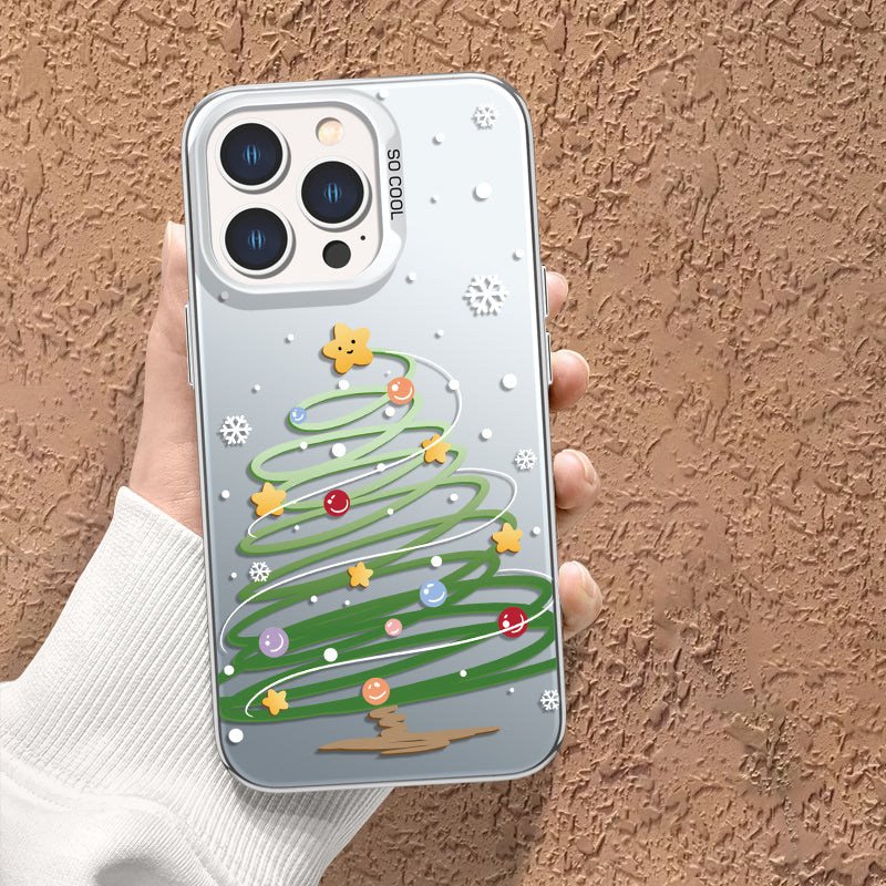 Winter Miracle: Cozy Christmas-themed Phone Case