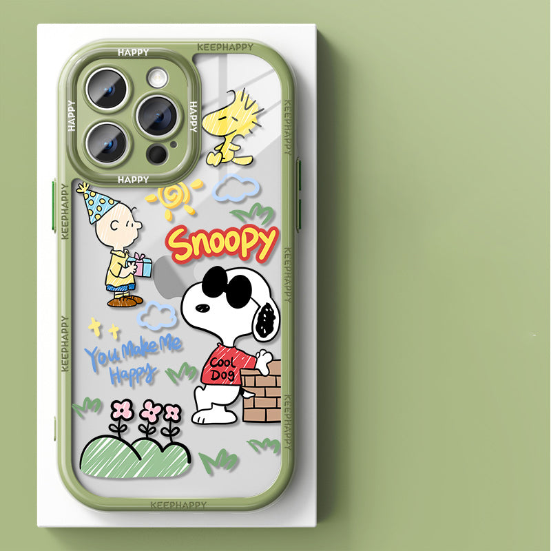 Peanuts Snoopy Themed Shockproof Phone Case