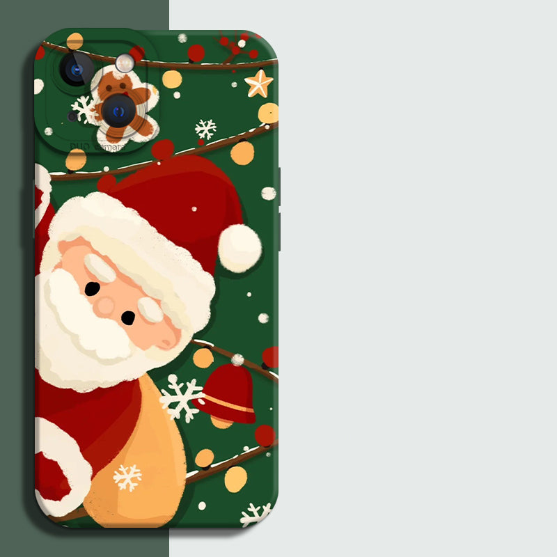 Winter Miracle: Cozy Christmas-themed Phone Case