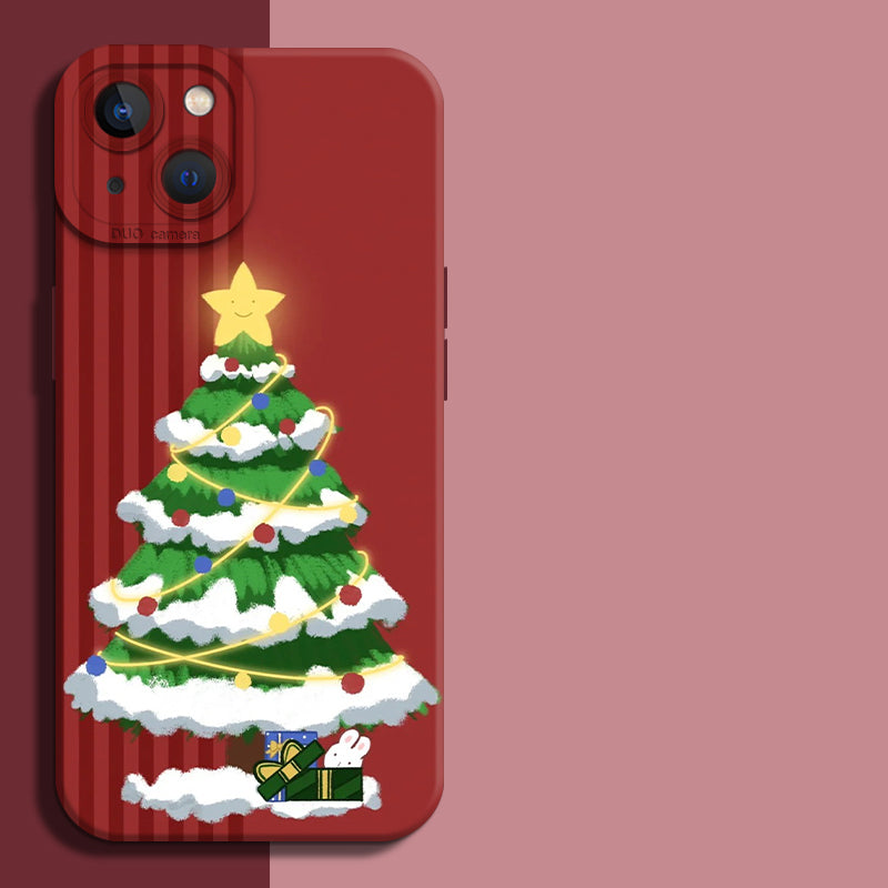 Winter Miracle: Cozy Christmas-themed Phone Case