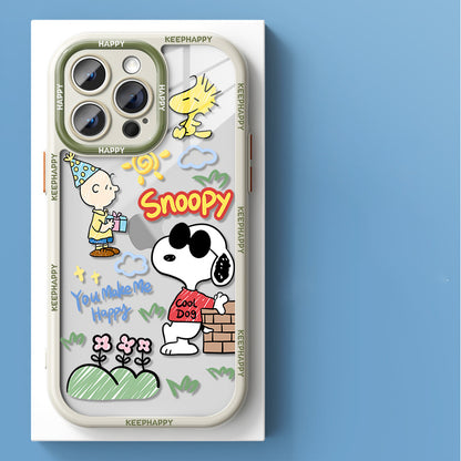 Peanuts Snoopy Themed Shockproof Phone Case