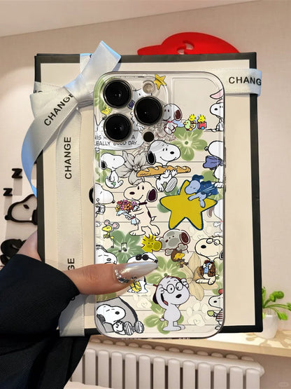 Peanuts Snoopy Themed Shockproof Phone Case