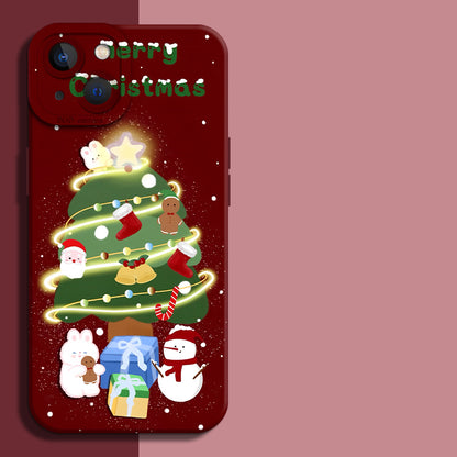 Winter Miracle: Cozy Christmas-themed Phone Case