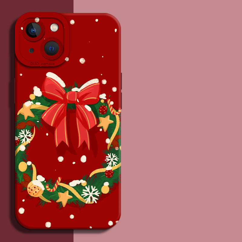 Winter Miracle: Cozy Christmas-themed Phone Case