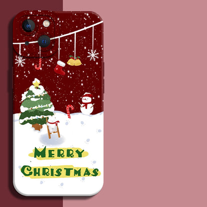 Winter Miracle: Cozy Christmas-themed Phone Case