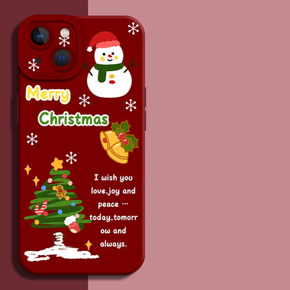 Winter Miracle: Cozy Christmas-themed Phone Case