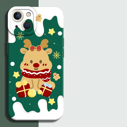 Winter Miracle: Cozy Christmas-themed Phone Case