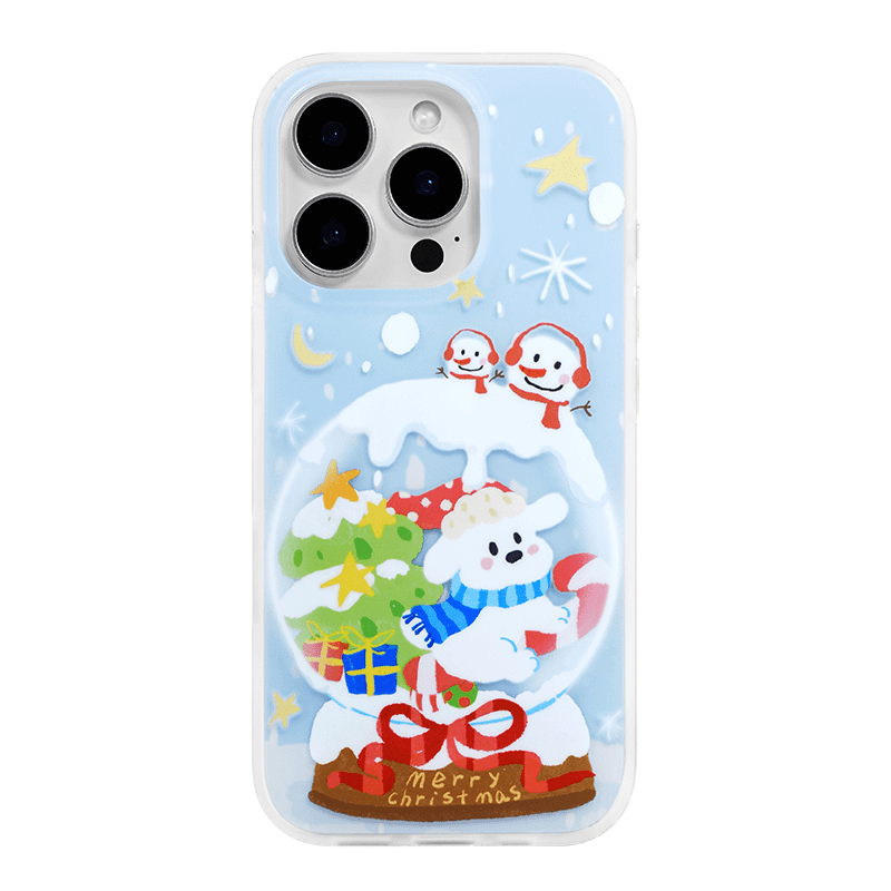 Winter Miracle: Cozy Christmas-themed Phone Case