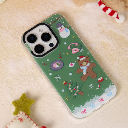 Winter Miracle: Cozy Christmas-themed Phone Case