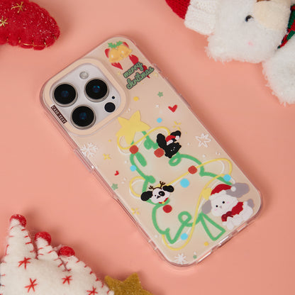 Winter Miracle: Cozy Christmas-themed Phone Case