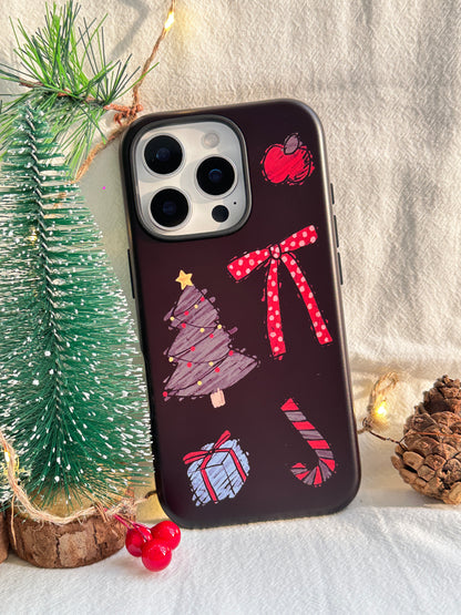 Winter Miracle: Cozy Christmas-themed Phone Case