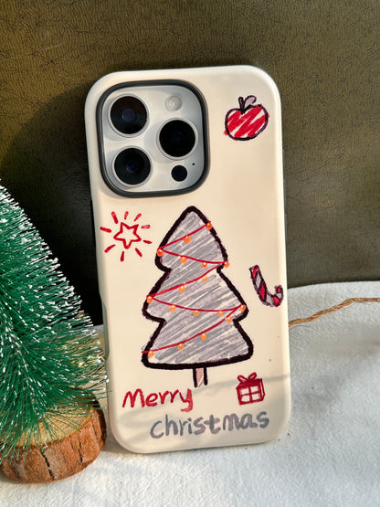 Winter Miracle: Cozy Christmas-themed Phone Case