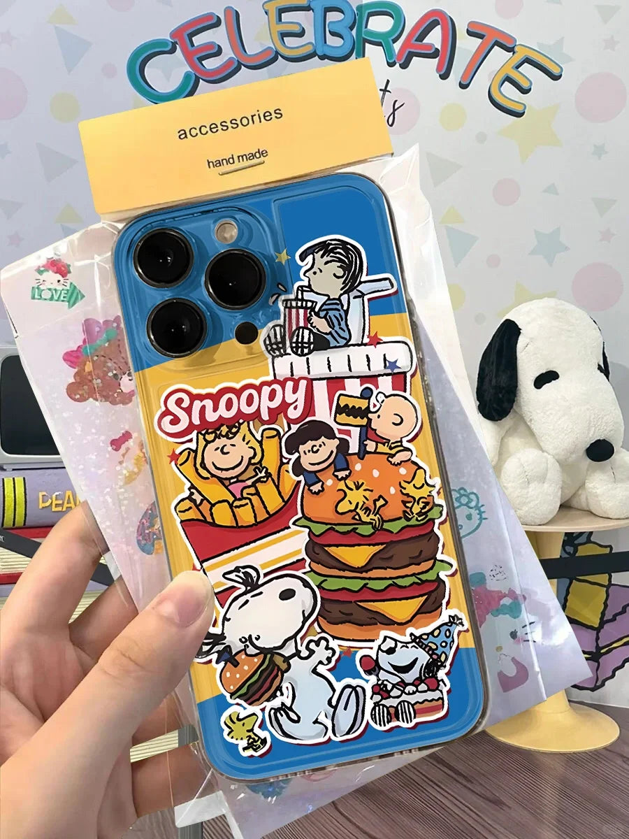 Peanuts Snoopy Themed Shockproof Phone Case