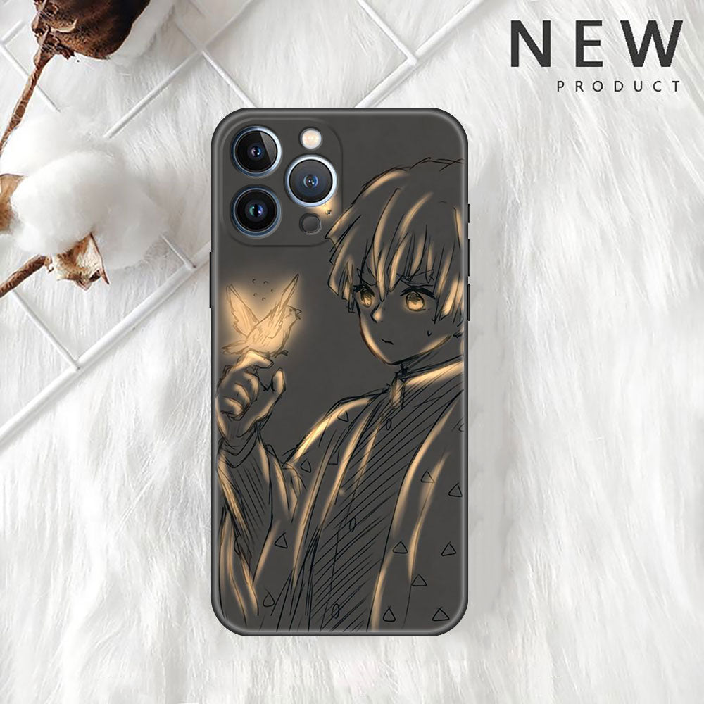 Handmade Kimetsu no Yaiba Demon Slayer Phone Case