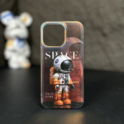 new original astronaut electroplated mobile phone case