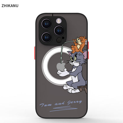 New Original Tom and Jerry MagSafe Compatible Phone Case