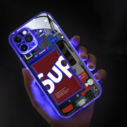 New Original Full edge luminous mobile phone case