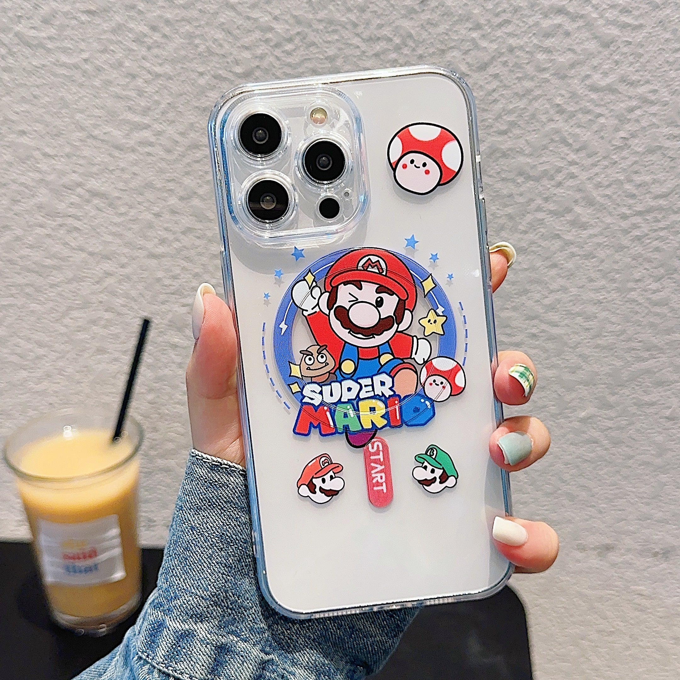 New Original Super Mario Bros. MagSafe Compatible Phone Case