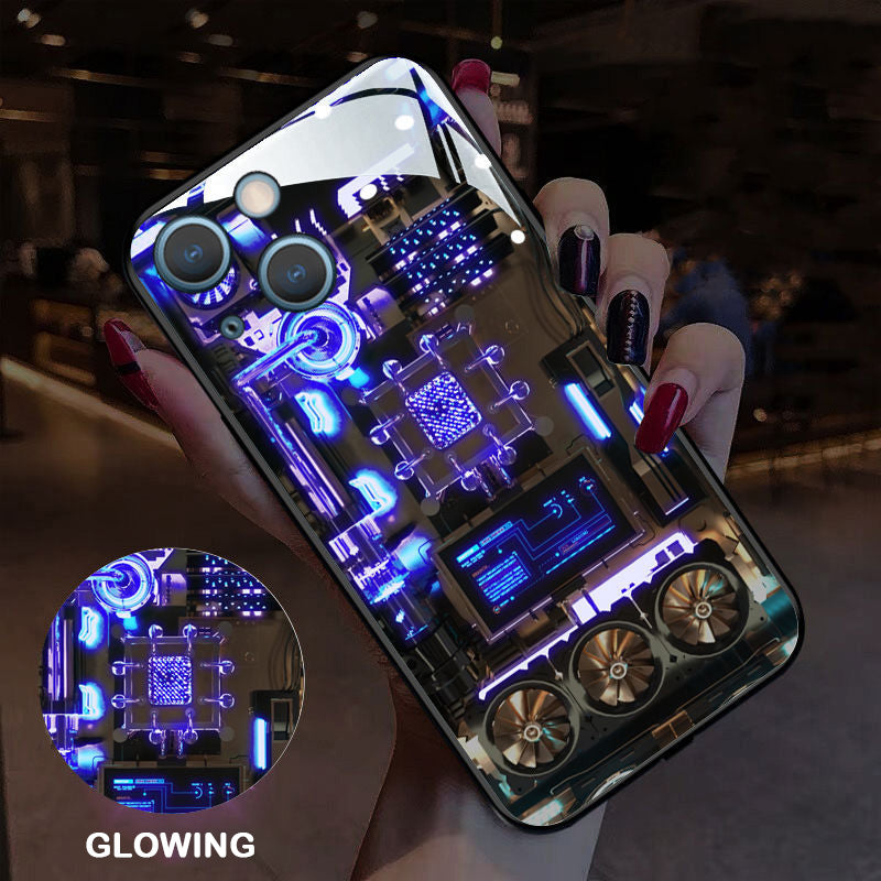 New Original Full edge luminous mobile phone case