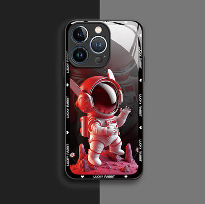 new original astronaut electroplated mobile phone case