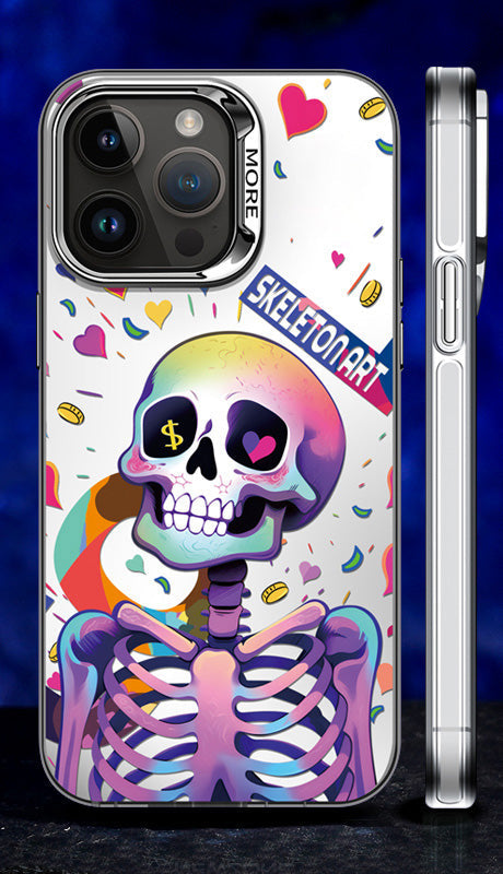 Original Skeleton Gradient Laser Phone Case