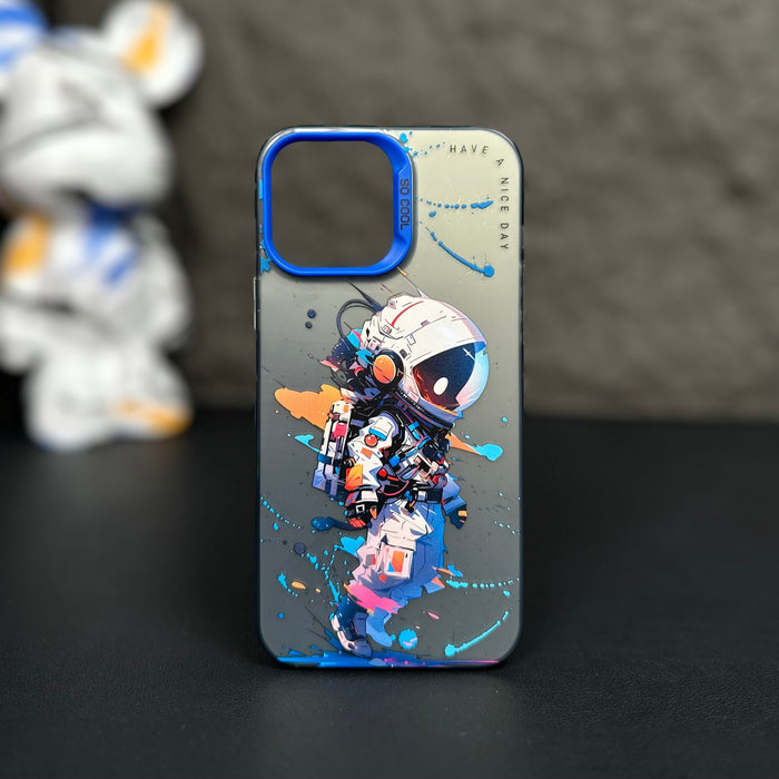 vvcases new original astronaut electroplated mobile phone case