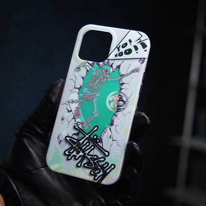 original new skeleton man phone case