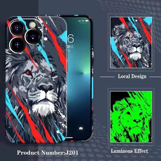 vvcases original tiger IMD laser anti-fall mobile phone casephone case