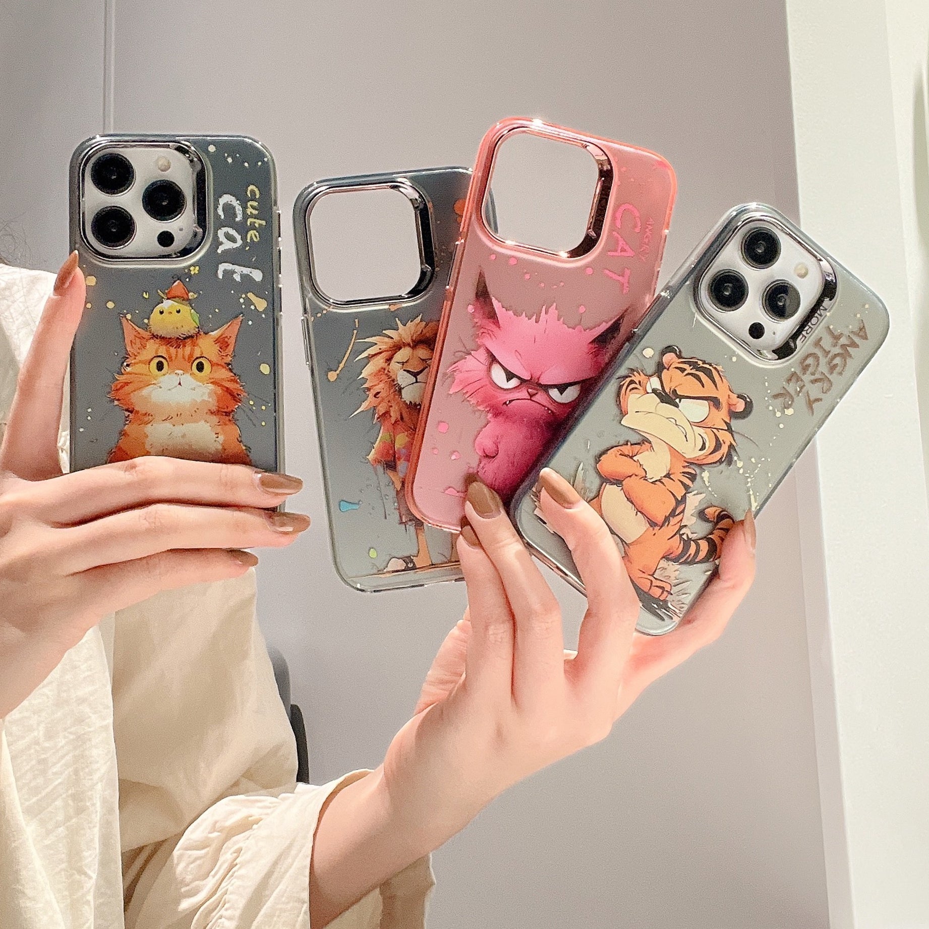 original cartoon animal mobile phone case