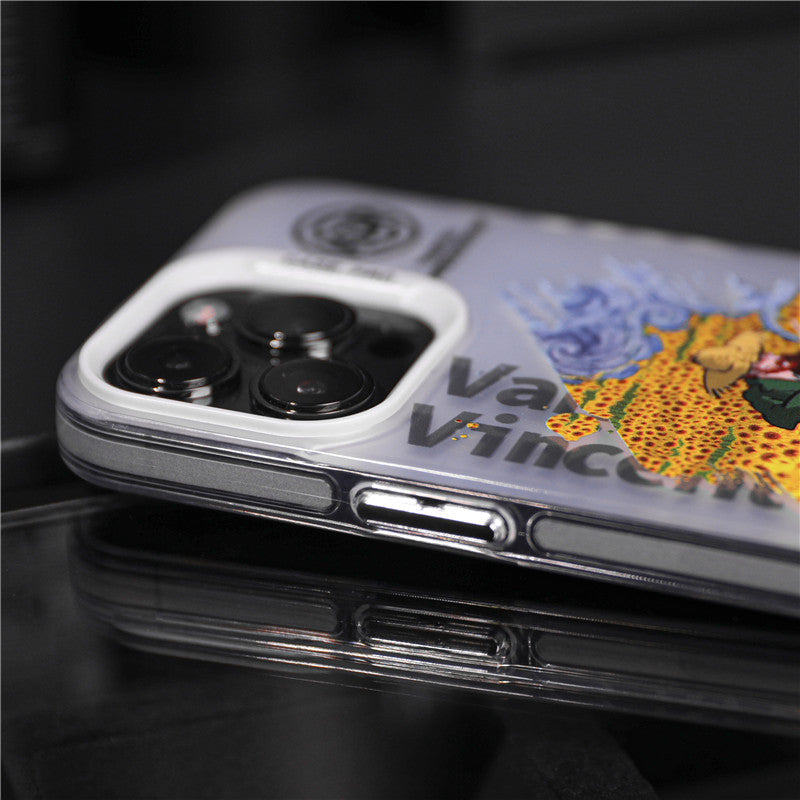 Van Gogh's famous painting original electroplated mobile phone case