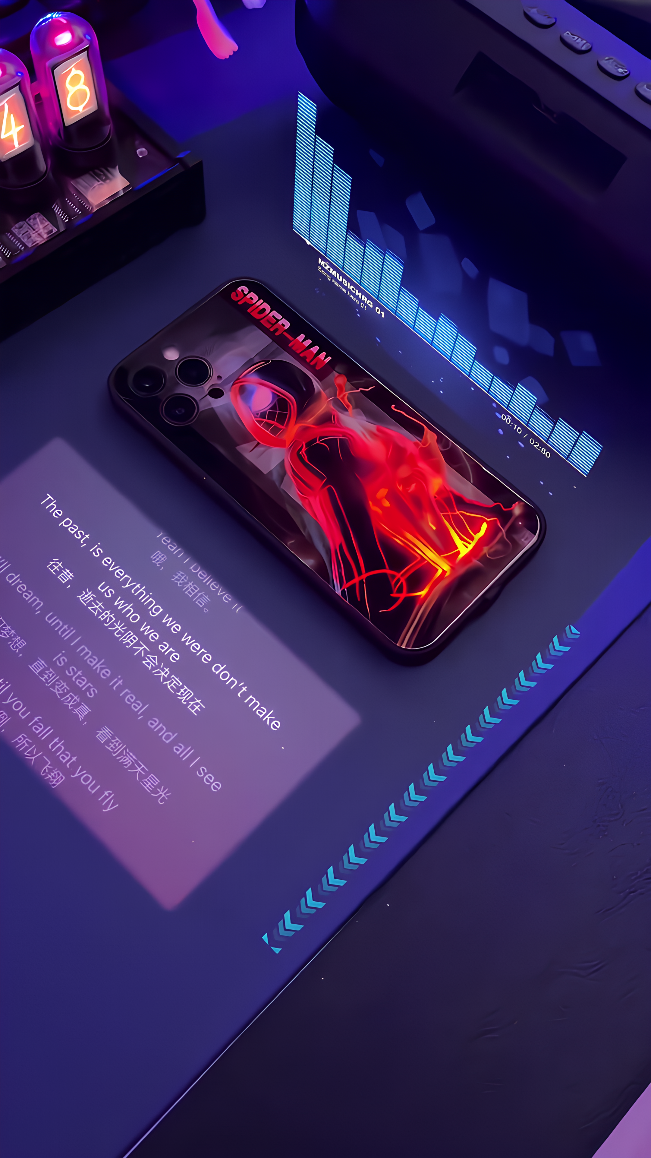 new Spider-Man original luminous phone case